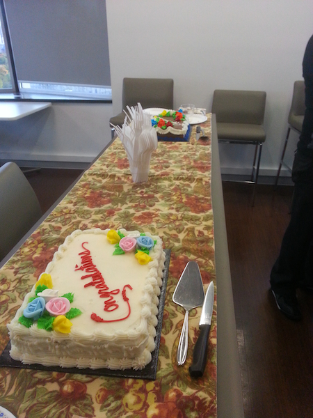 Book launch event picture