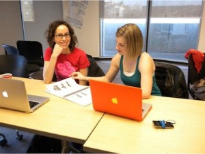 Teachers working together