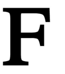 Letter F